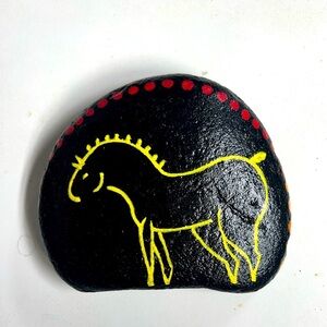 Beautiful Hand Painted Rock